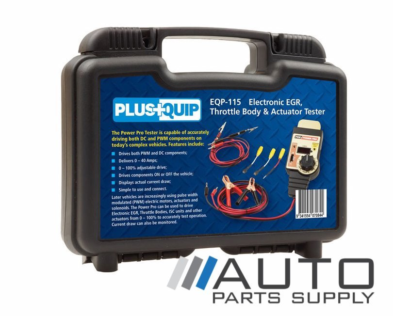 Electronic EGR Throttle Body & Actuator Tester Plusquip *New*