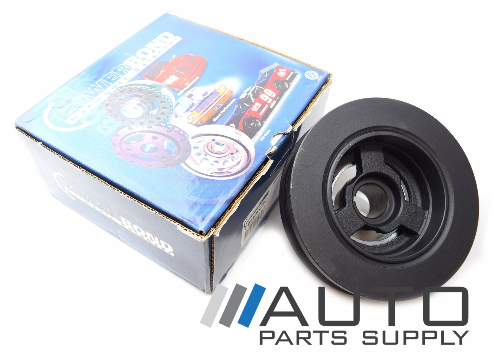 Ford AU Falcon Harmonic Balancer Powerbond suit 4ltr 6cyl 19982002