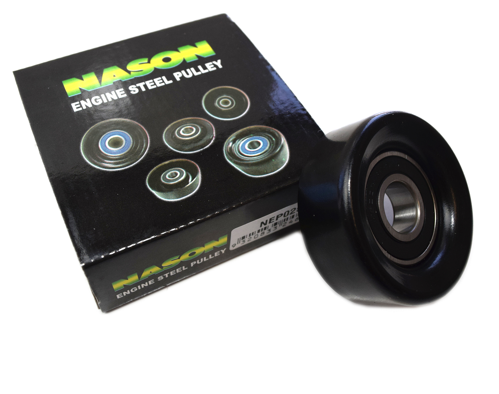 Nason brand Idler Pulley Part NEP025 Flat 65mm OD 17mm ID 23mm Width