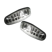 Ford Falcon Clear Guard Indicators Repeaters Lights Suit AU 1998-2002 Models *New Pair*