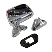 LH Chrome Mirror Skin Mount For Toyota Hilux 1988-1997 Models