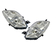 Pair of Headlights For Toyota Yaris Hatch 2005-2008 Models