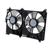 Twin Radiator Thermo Fan Assembly suit Toyota Tarago ACR30R 2000-2005