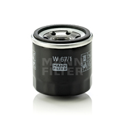 Mann Oil Filter For Nissan K13 Micra 1.2ltr HR12DE 2010-On