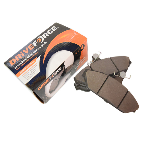 Ford XF Falcon Front (Girlock) Brake Pad Set 4.1ltr 250 1984-1993 *Driveforce*