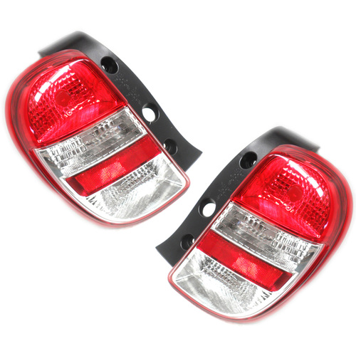 Pair of Tail Lights suit Nissan K13 Micra 2010-2015 Models