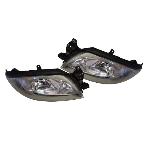 Pair of Headlights suit Ford AU Falcon Series 3 2001-2002 Models