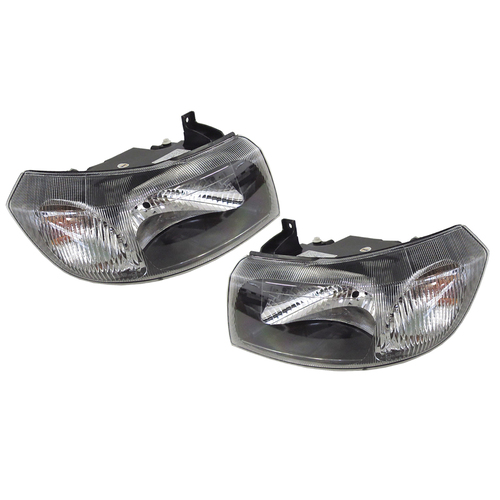 Pair of Headlights To Suit Ford VH VJ Transit 2000-2006