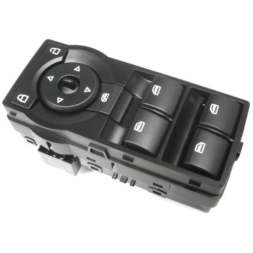 Holden VE Commodore Window Master Switch Black (lights up red) 2006-2012