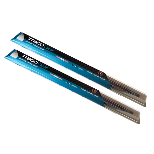 Mitsubishi RC to RD Colt Front Wiper Blades Trico Clear 1985-1988