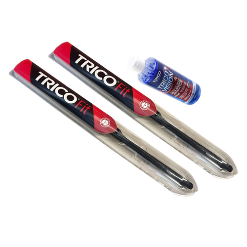 Trico Hybrid Front Wiper Blades & 500ml Wiper Fluid suit Nissan A33 Maxima 2000-2004