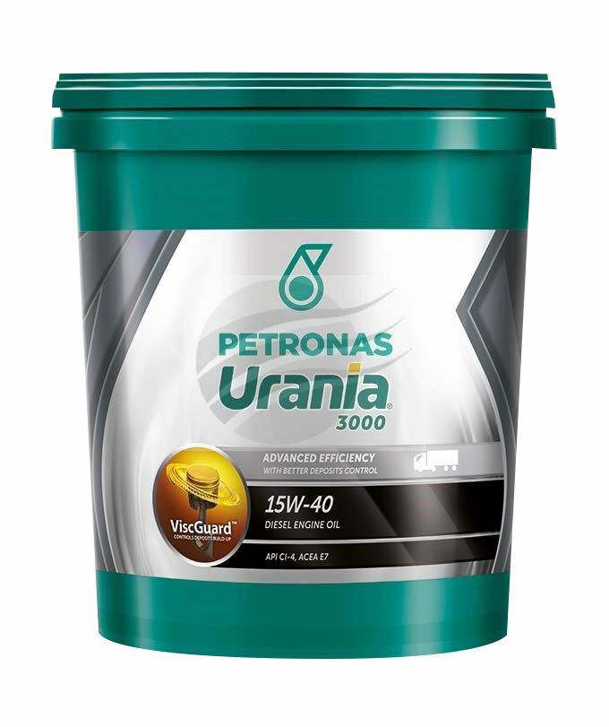 Petronas Urania 3000 15W40 18 Litre Diesel Engine Oil Plastic Drum