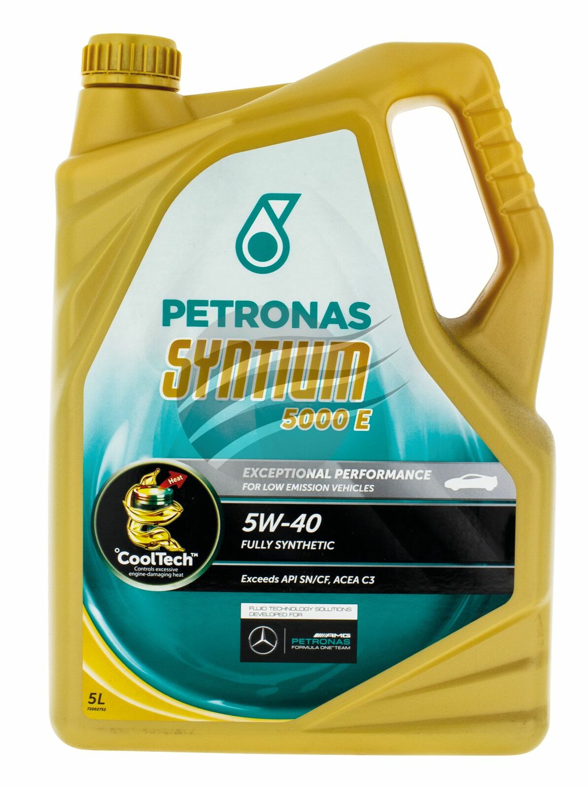  Syntium 5000 E 5W40 5 Litre Engine Oil Plastic Bottle