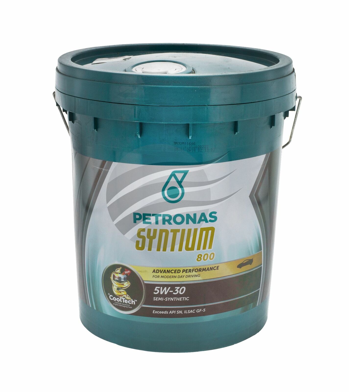 Petronas Syntium 800 5W30 18 Litre Engine Oil Plastic Drum