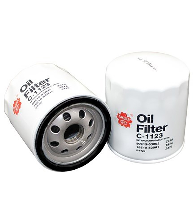 Sakura Oil Filter For Toyota RZN147R Hilux 2ltr 1RZFE 1997