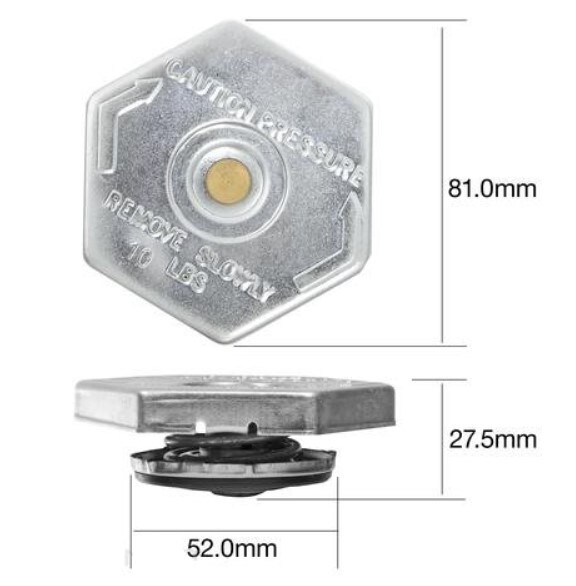 4 psi sales radiator cap