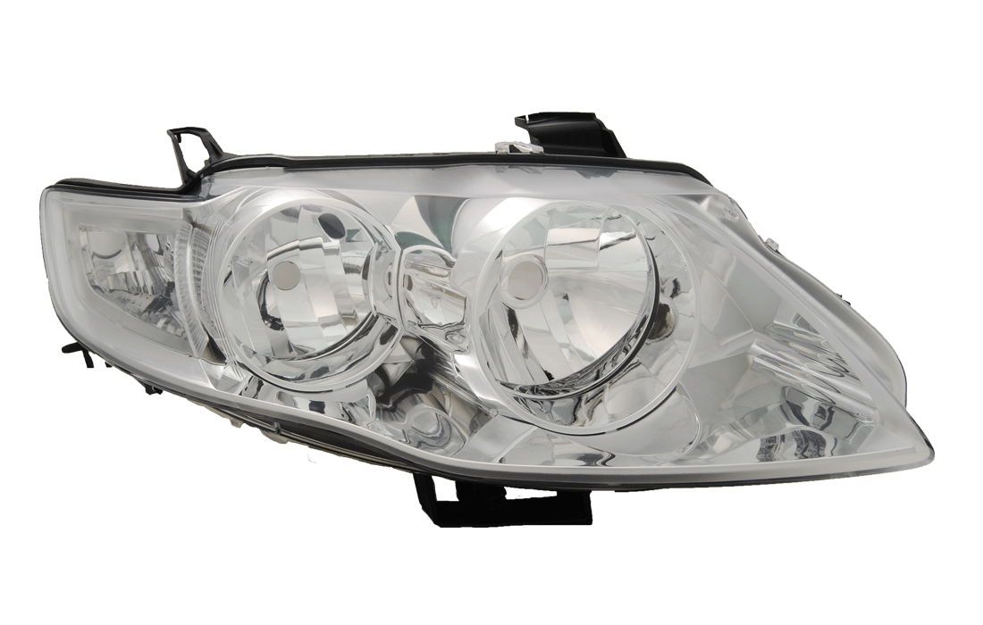 Ozeparts Chrome Fog Light Bezel Cover Set LH+RH For Ford Falcon FG Series II MKII G6 (2011-14)