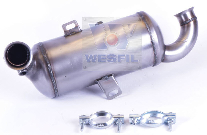 Peugeot 307 DPF Particulate Filter 1.6ltr DV6TED4 2004