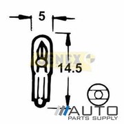 T5 12V 1.2W W2X4.6D Wedge Bulbs (Box of 10)