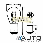 BAY15D 24V 24/6W Bayonet Bulbs (Box of 10)