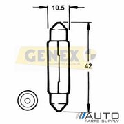 T11X41MM 12V 5W SV8.5-8 Festoon Bulbs (Box of 10)