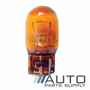 T20 12V 21W W3X16D Amber Wedge Bulbs (Box of 10)