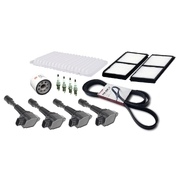 Belt Filter Spark Plug Coil Service Kit suit Mazda 2 1.5ltr ZY Petrol DE 2007-2014
