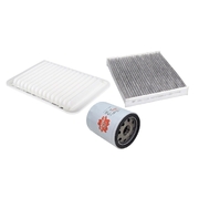 Air Oil Cabin Filter Kit suit Toyota Camry 2.4ltr 2AZFE 4cyl ACV40R 2006-2012