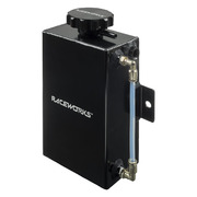 Raceworks Universal 1.8ltr Black Expansion Coolant Overflow Tank - ALY-123BK