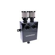 Raceworks 1.6ltr Black Aluminium Catch Can With Drain Tap -  ALY-155BK