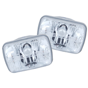 Holden TF Rodeo R7 R9 7x5" Plastic Diamond Lens Headlights 1997-2003