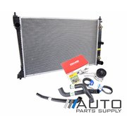 Ford AU Falcon 6cyl Radiator Water Pump Hose Thermostat Belt Package *New*