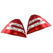 Mercedes C Class LH + RH Tail Lights W203 4 Door sedan 2000-09/2004 Models *New*
