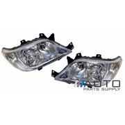Mercedes Sprinter Van LH + RH Headlights (No Fog Type) suit 03/2003-2006