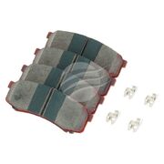 High Performance Hybrid-Carbon Rear Brake Pads suit Toyota VDJ79R Landcruiser 2007-2022