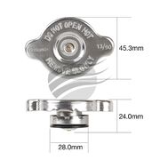 Tridon Radiator Cap (13PSI/90KPA) suit Nissan GQ / Y60 Patrol 4.2 TD42 1988-1997