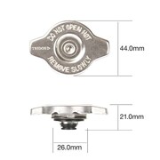 RADIATOR CAP 13PSI 90KPA METAL RECOVERY TYPE EXTRA - Part# CC1390