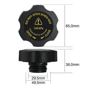 Tridon Radiator Overflow Cap Suit Holden MJ Barina Spark 1.2ltr B12D1 2010-2016