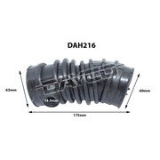 Dayco Air Intake Hose to suit Holden SB Barina 1.4ltr C14SE 1997-2001