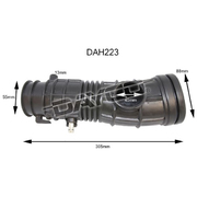 Honda CK Accord Air Intake Hose 3ltr J30A1 V6 1997-2003 *Dayco*
