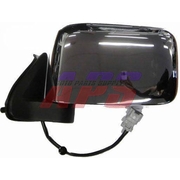 LH Chrome Electric Door Mirror Suit Nissan Navara D22 2001-On