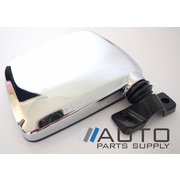 RH Chrome Manual Door Mirror suit Nissan GQ Patrol 1988-1991