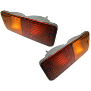 Pair of Rear Bumper Bar Tail Lights suit Nissan GQ GU Patrol 1991-2012