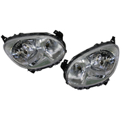Pair of Headlights suit Nissan K13 Micra 2010-2012 Models