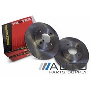 Protex Front Disc Rotors 247mm suit Nissan N15 Pulsar 1.6ltr 1995-2000