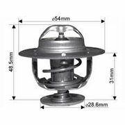Dayco Thermostat suit Nissan Urvan 2.3L 4cyl Diesel SD23 1982-1986 