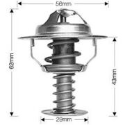 Thermostat suit Toyota ZZE122R Corolla 1.8ltr 1ZZFE 2001-2007