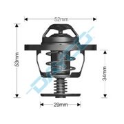 Daihatsu Charade Thermostat 1.0L 3 cyl L251S EJ-DE Jul 2003 - Dec 2005 *Dayco*