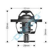 Daihatsu Sirion Thermostat 1.0L 3 cyl M100 EJ-DE 1998 - Feb 2005 *Dayco*