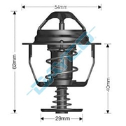 Mazda Tribute Thermostat 3.0L AJ 2004 - Jun 2006 *Dayco*